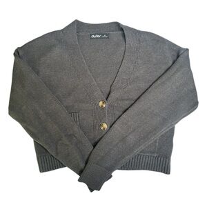 Aster Crop Top Cardigan